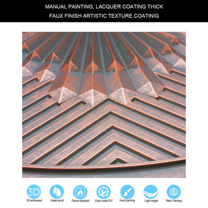 10tiles/lot Tin Ceiling Tiles for Fashion Salons, Barber Shops and Trendy Retail Spaces PL81