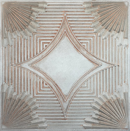 10tiles/lot Distressed Ceiling Tiles for Craft Studios, Retro Cafés and Industrial Design Rooms PL81