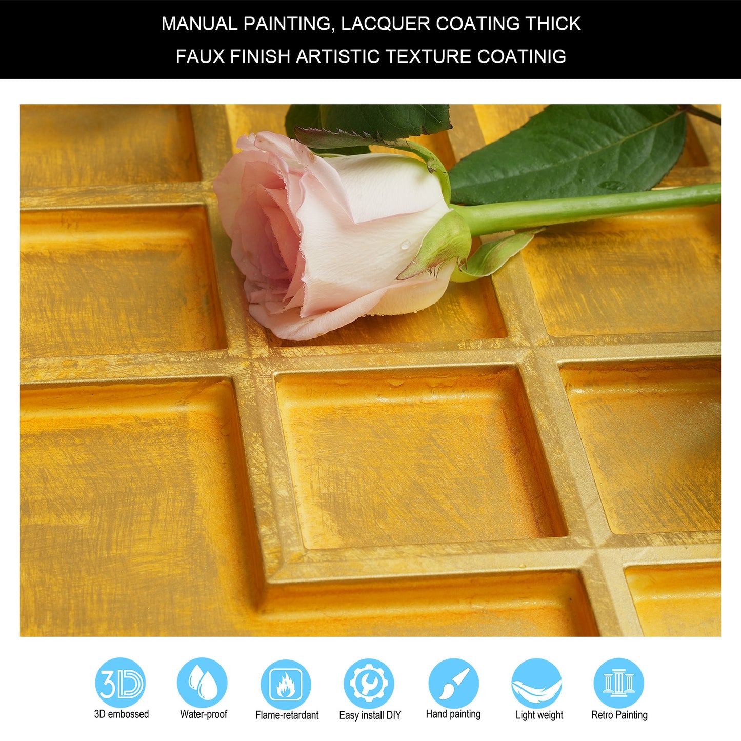 10tiles/lot Tin Ceiling Tiles for Fashion Salons, Barber Shops and Trendy Retail Spaces PL82