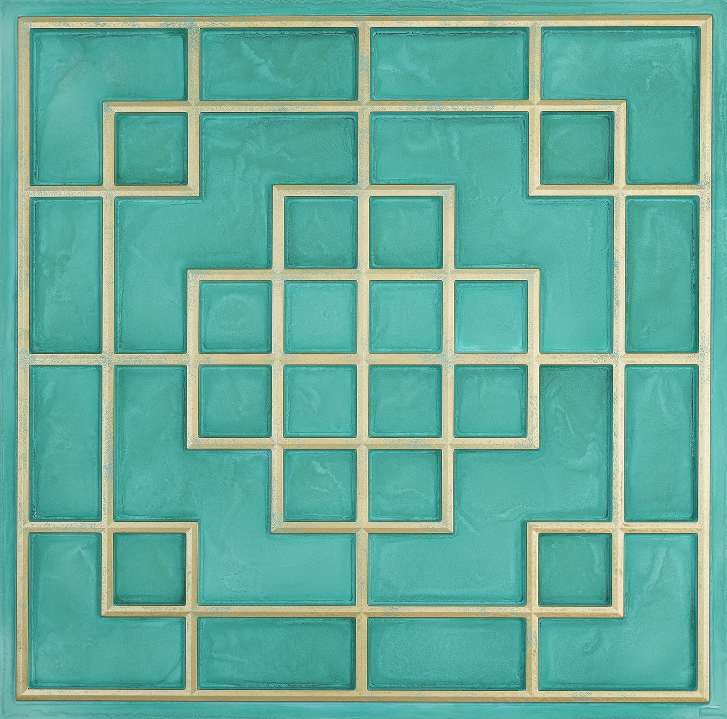 10tiles/lot Faux Tin Embossed Tiles for Luxury Apartments, Villas and Modern Home Interiors PL82