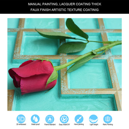 10tiles/lot Faux Tin Embossed Tiles for Luxury Apartments, Villas and Modern Home Interiors PL82