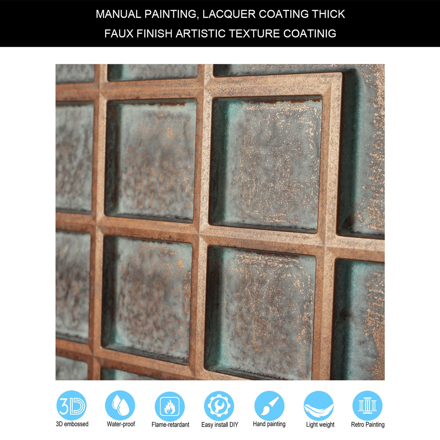 10tiles/lot Classic Victorian Ceiling Tiles for Boutique Hotels, Heritage Inns and Luxury Villas PL82