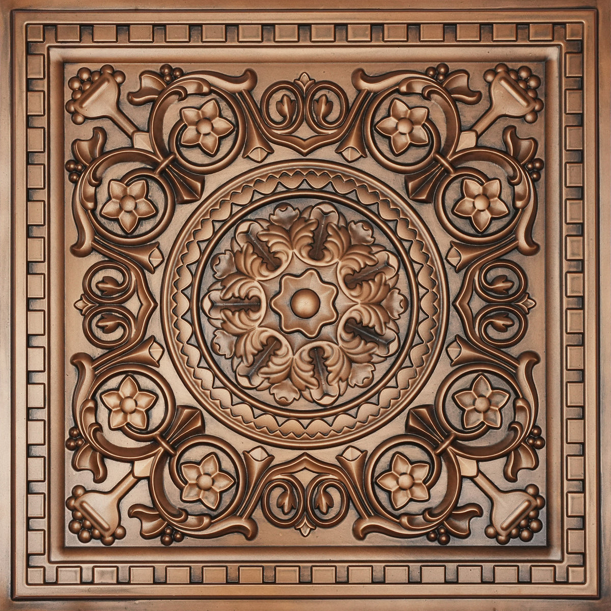 PL83 Aged Copper ceiling tile PL83 AC.jpg