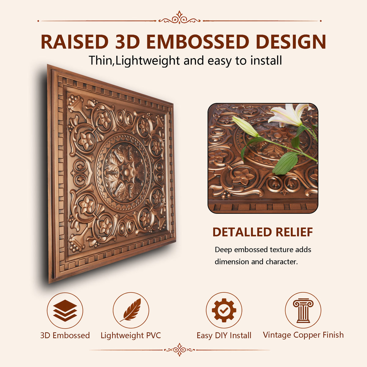 PL83 Aged Copper ceiling tile PL83 AC Side.jpg