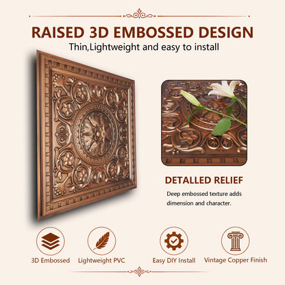PL83 Aged Copper ceiling tile PL83 AC Side.jpg