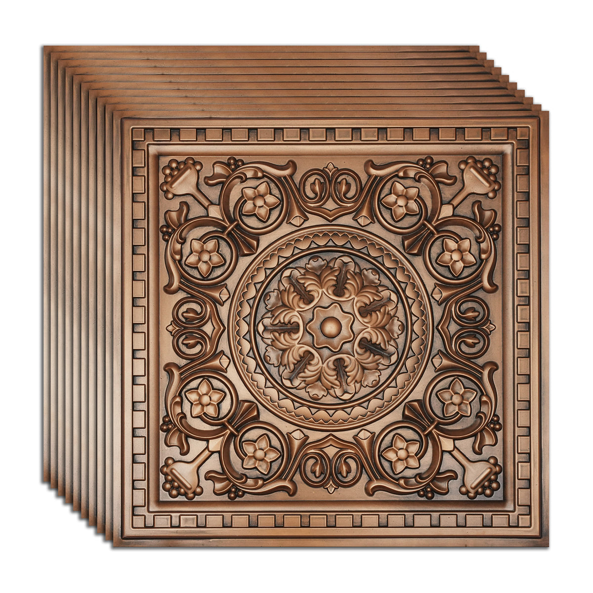 PL83 Aged Copper ceiling tile PL83 AC main.jpg