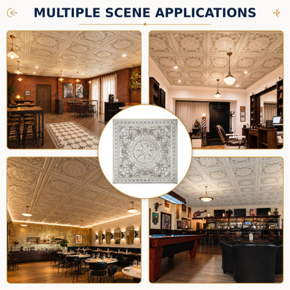 PAINTSDECOR decorative ceiling tiles for HOTEL PL83 10-pack