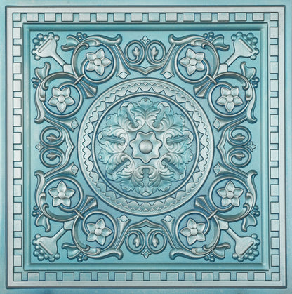 10tiles/lot Pressed Faux Tin Ceiling Tiles for Heritage Bars, Vintage Restaurants and Boutique Hotels PL83