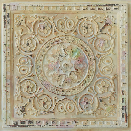PAINTSDECOR embossed ceiling tiles for living room PL83 10-pack
