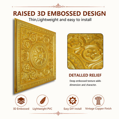 PAINTSDECOR decorative ceiling tiles for Tea Rooms PL83 10-pack