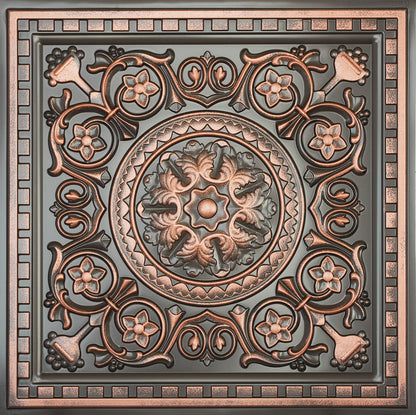 10tiles/lot Drop-In Decorative Tin Tiles for Hotels, Villas and Modern Office Buildings PL83