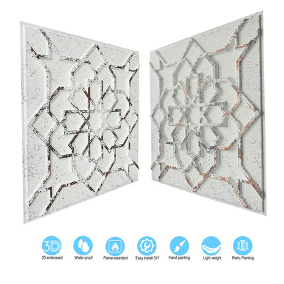 10tiles/lot Drop-In Tin Ceiling Tiles for Restaurants, Bars, Nightclub, Barbers,beauty salon ceiling panelsPL85