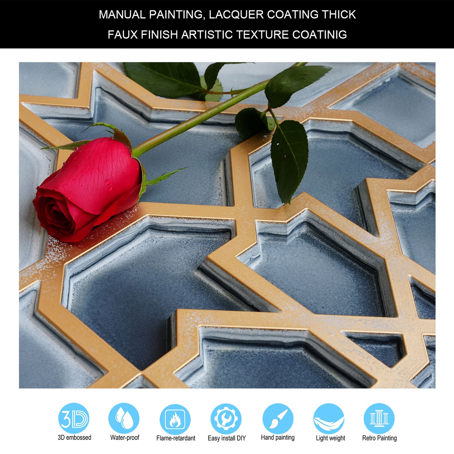 10tiles/lot suspended faux tin Ceiling Tiles for Bars, Nightclub, Barbers,beauty salon homeimporve ceiling panelsPL85