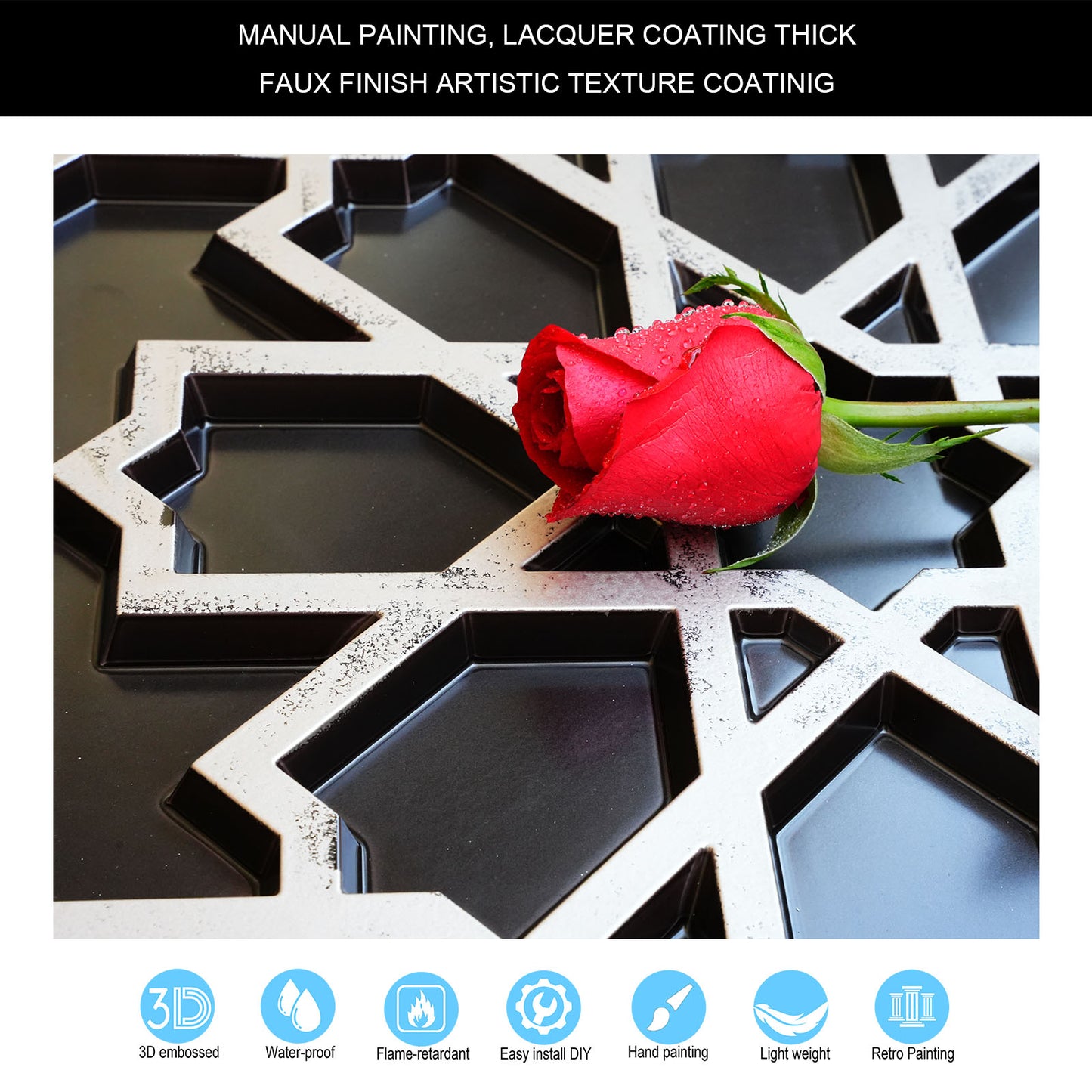 10tiles/lot Drop-In faux Tin Ceiling Tiles copper color for Bars, Nightclub, Barbers,beauty salon ceiling panelsPL85