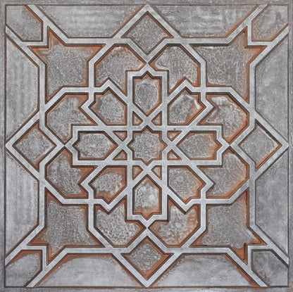 10tiles/lot suspended faux tin Ceiling Tiles for Bars, Nightclub, Barbers,beauty salon homeimporve ceiling panelsPL85