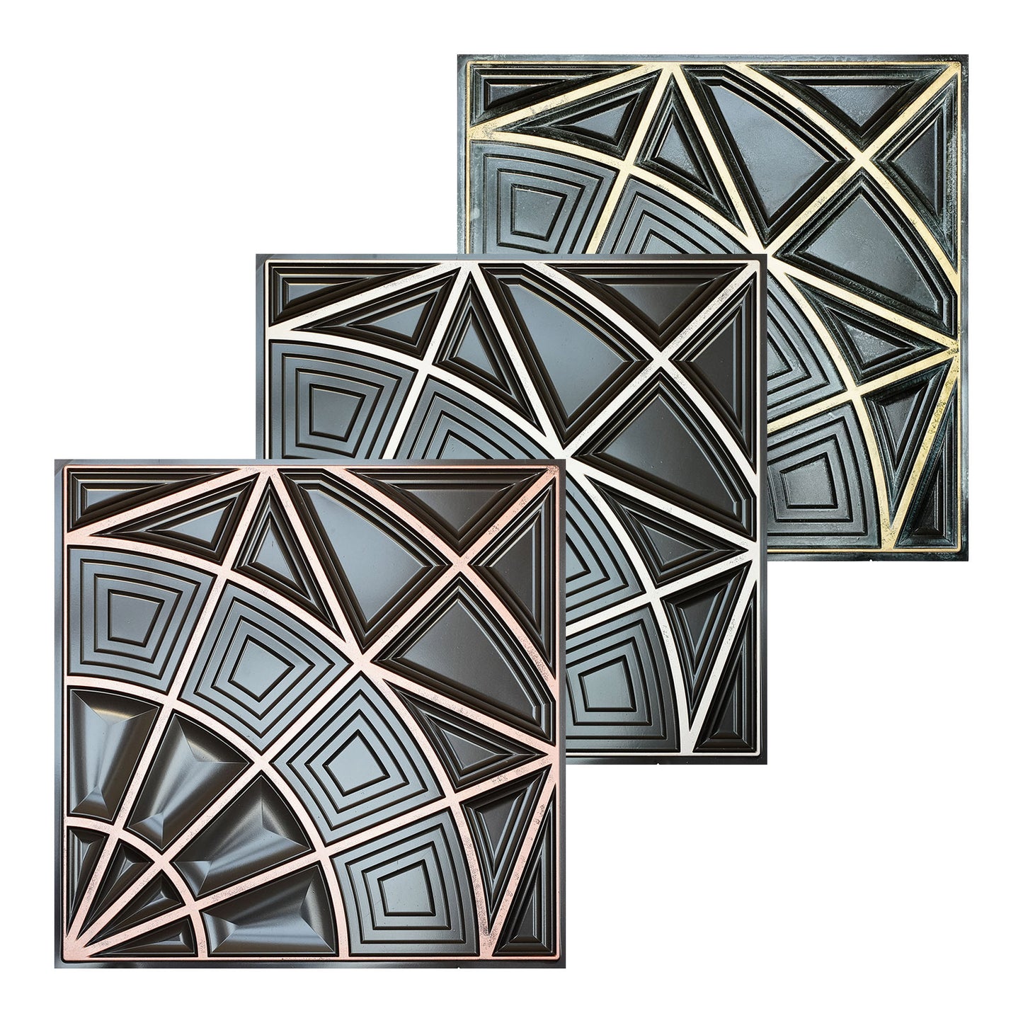 10tiles/lot Retro-Style Tin Ceiling Tiles for Unique Restaurants, Bars and Boutique Stores PL86