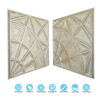10tiles/lot 3D Decorative Ceiling Tiles for Trendy Restaurants, Bars and Creative Cafés PL86