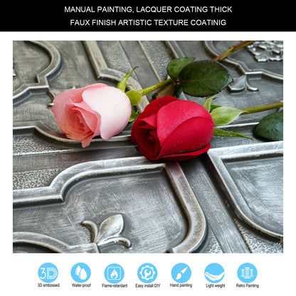 10tiles/lot Artistic Tin Ceiling Tiles for Artisan Workshops, Museums and Gallery Spaces PL87