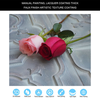 10tiles/lot Artistic Tin Ceiling Tiles for Artisan Workshops, Museums and Gallery Spaces PL87