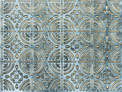 10tiles/lot Embossed Tin Ceiling Tiles for Boutique Hotels, Villas and Luxury Apartments PLB18