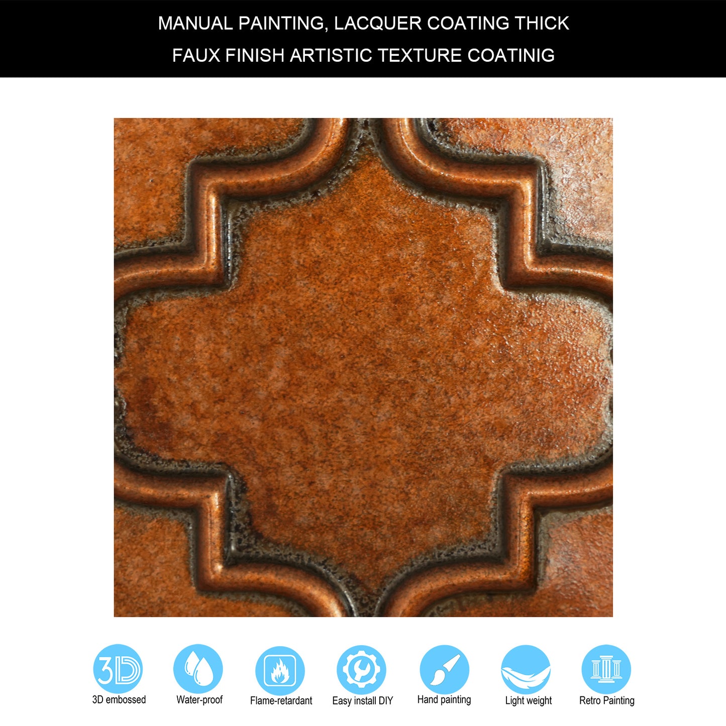 10tiles/lot Aged Decorative Ceiling Panels for Rustic Inns, Guesthouses and Boutique Hotels PLB28