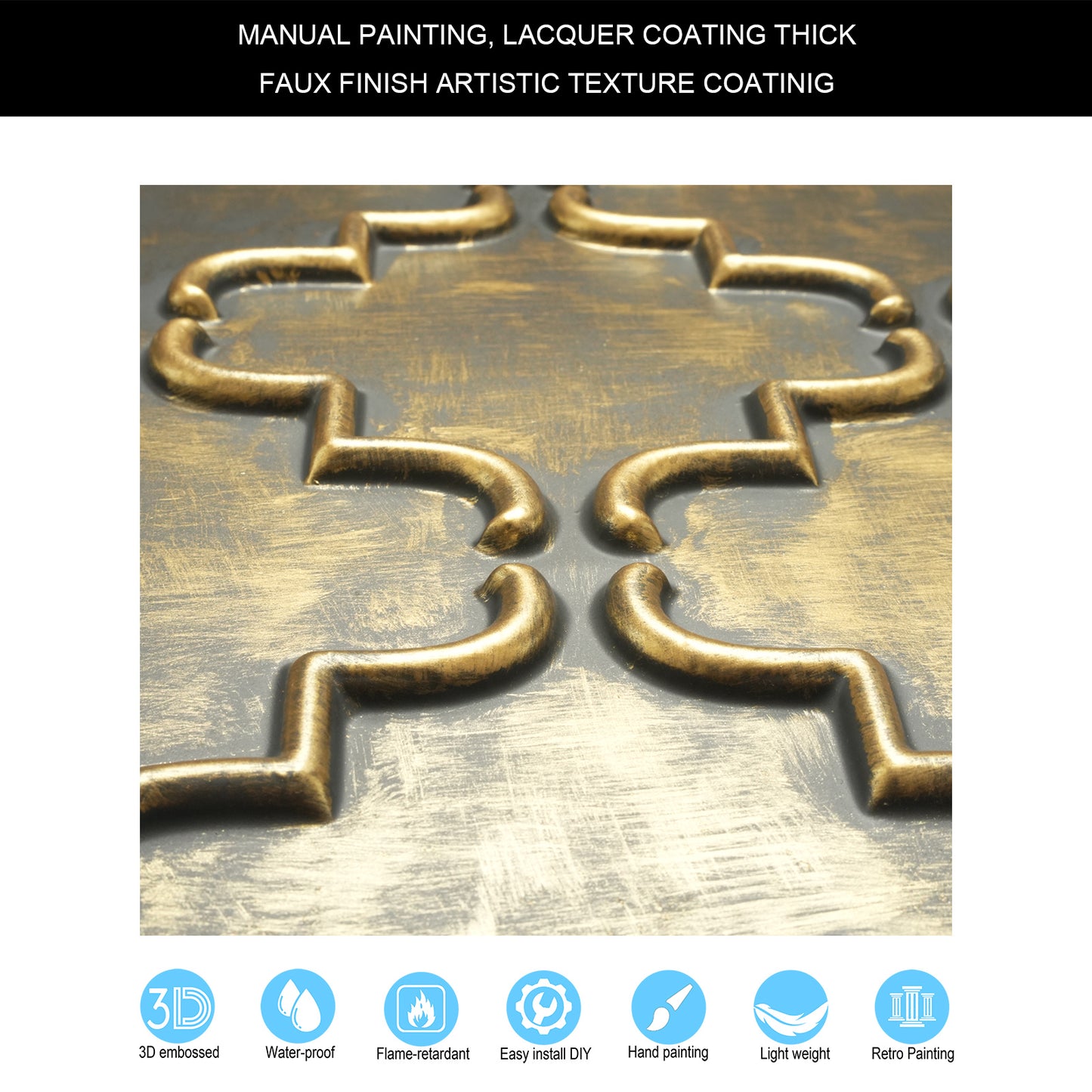 10tiles/lot 3D Faux Metal Ceiling Tiles for Stylish Bars, Clubs and Trendy Restaurants PLB28