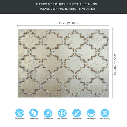 10tiles/lot Aged Decorative Ceiling Panels for Rustic Inns, Guesthouses and Boutique Hotels PLB28