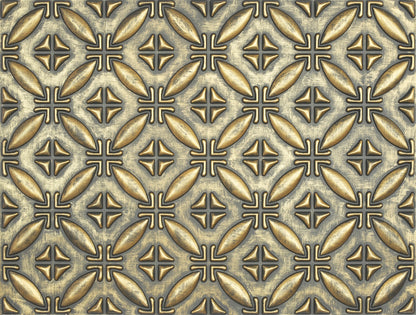 10tiles/lot Faux Tin Ceiling Panels for High-End Restaurants, Coffee Bars and Luxury Apartments PLB38