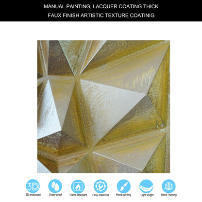 10tiles/lot Decorative PVC Panels for Kitchens, Offices, Living Rooms and Light-Luxury Spaces PLM101