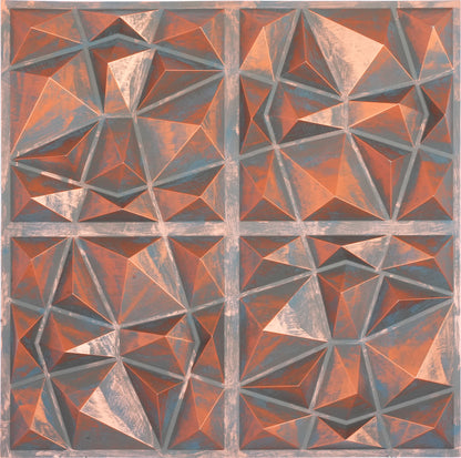 10tiles/lot Decorative PVC Panels for Kitchens, Offices, Living Rooms and Light-Luxury Spaces PLM101