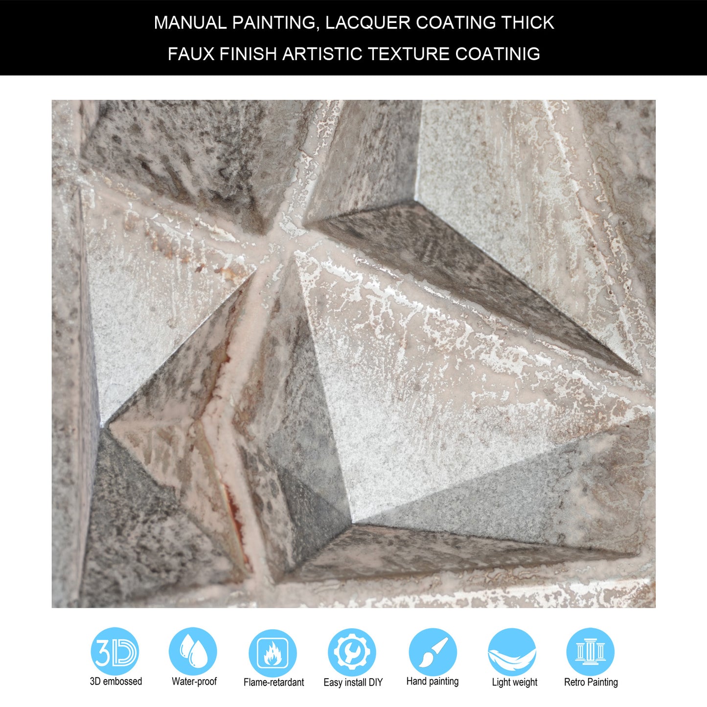 10tiles/lot Artistic Ceiling Tiles for Book Cafés, Literary Shops and Cultural Retail Spaces PLM101