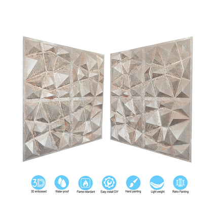 10tiles/lot Artistic Ceiling Tiles for Book Cafés, Literary Shops and Cultural Retail Spaces PLM101