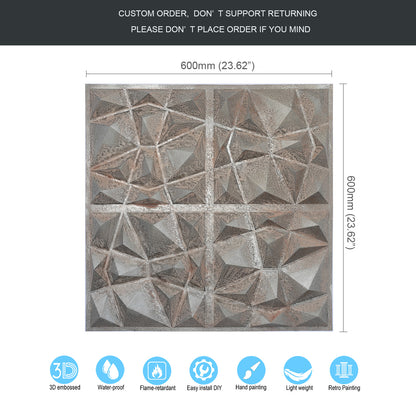 10tiles/lot Artistic Ceiling Tiles for Book Cafés, Literary Shops and Cultural Retail Spaces PLM101