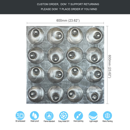 10tiles/lot Artistic Ceiling Tiles for Book Cafés, Literary Shops and Cultural Retail Spaces PLM102