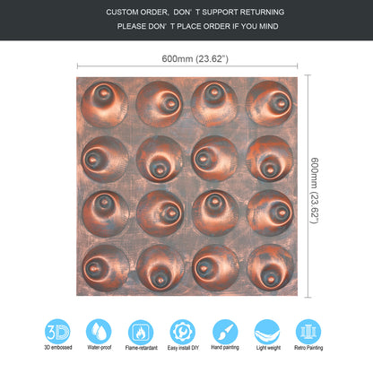 10tiles/lot Artistic Ceiling Tiles for Book Cafés, Literary Shops and Cultural Retail Spaces PLM102