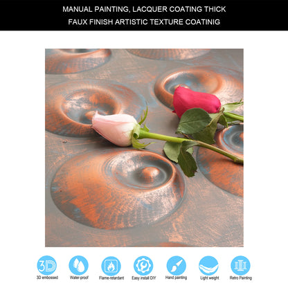 10tiles/lot Artistic Ceiling Tiles for Book Cafés, Literary Shops and Cultural Retail Spaces PLM102