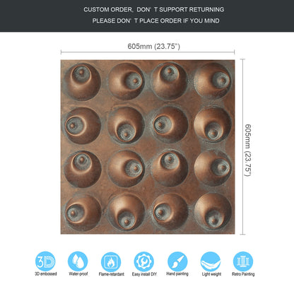 10tiles/lot Artistic Ceiling Tiles for Book Cafés, Literary Shops and Cultural Retail Spaces PLM102