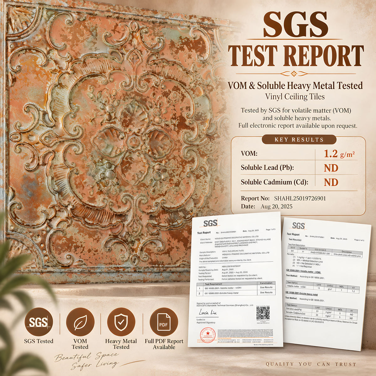 PAINTSDECOR SGS test report