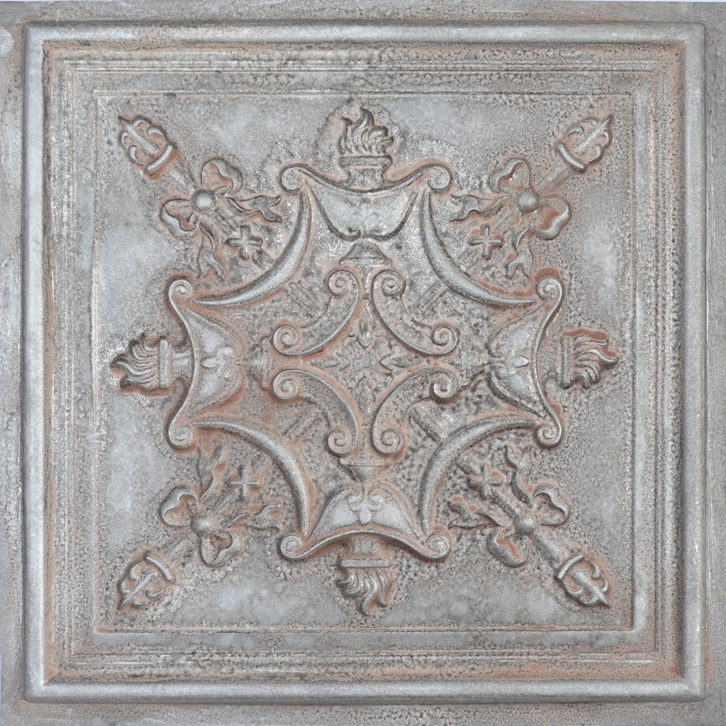 10PCS Faux Tin Ceiling Tiles for Modern Cafés, Dessert Shops and Charming Boutiques PL07