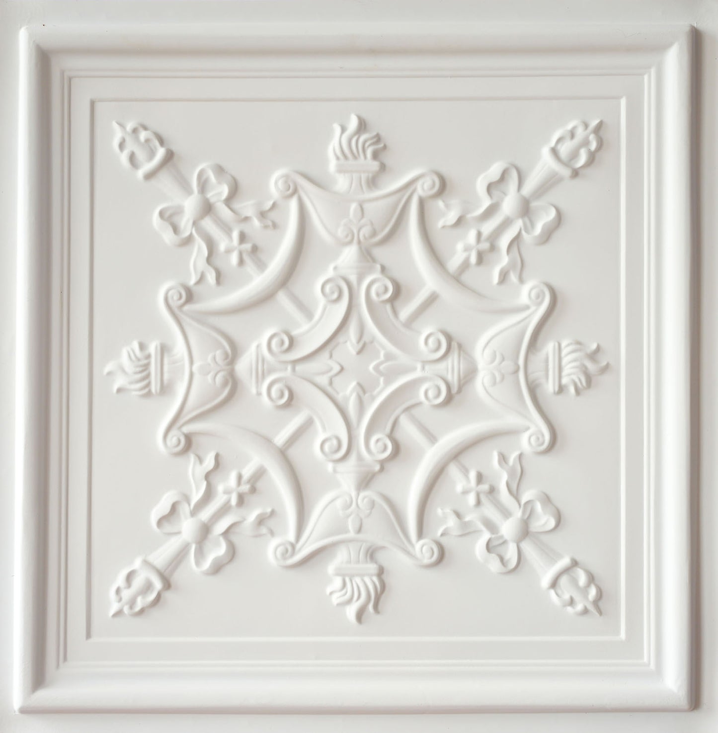 10PCS Artistic Ceiling Tiles for Libraries, Museums, Craft Studios and Cultural Interiors PL07