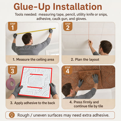 PAINTSDECOR install glue