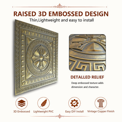 PAINTSDECOR PL01 Ancient gold tile profile