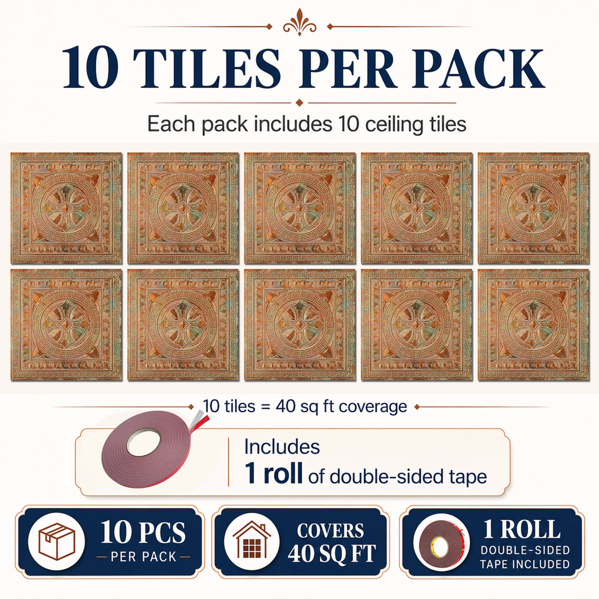 PAINTSDECOR PL01 Palazzo Clay 10-pack coverage