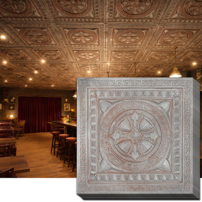 PAINTSDECOR PL01 Weathered Iron ceiling tiles