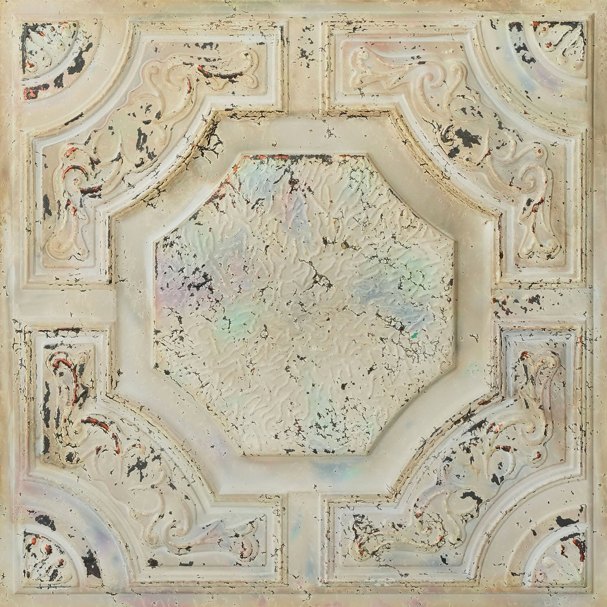 PAINTSDECOR PL02 Distress crack multicolor white product view