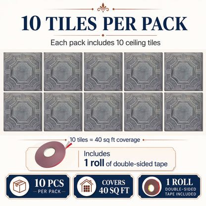 PAINTSDECOR PL02 Driftwood 10-pack coverage