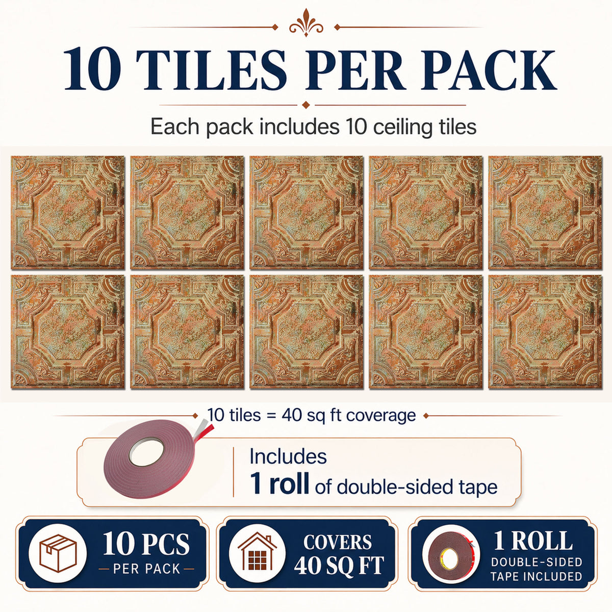 PAINTSDECOR PL02 Palazzo Clay 10-pack coverage