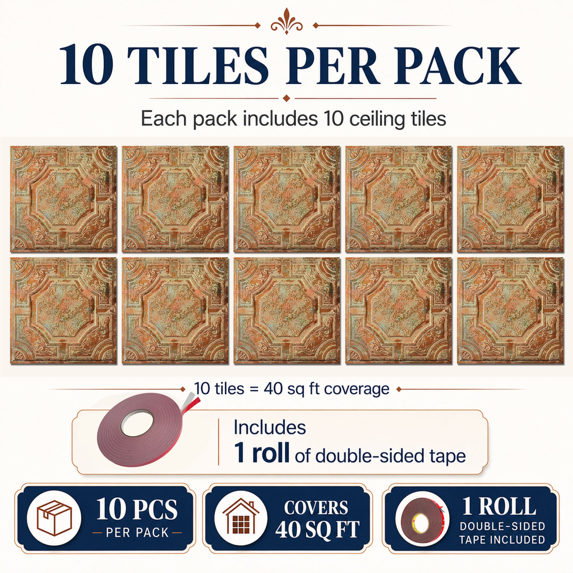 PAINTSDECOR PL02 Palazzo Clay 10-pack coverage