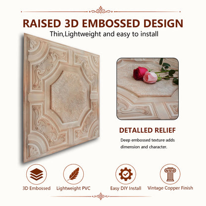 PAINTSDECOR PL02 Washed brown tile profile
