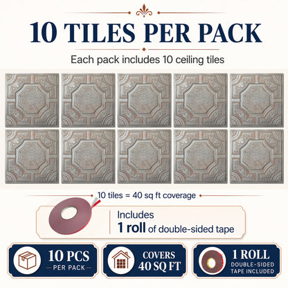 PAINTSDECOR PL02 Weathered iron 10-pack coverage